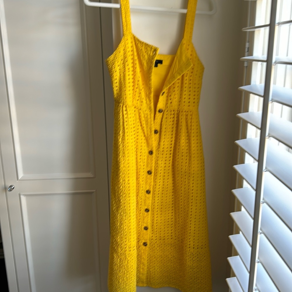Jcrew Button-Up Summer Dress